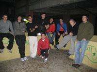 David Belle com um grupo de traceurs Portugueses nas Garagens.jpg